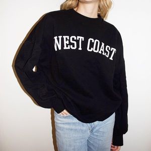 Oak +Fort West Coast Sweatshirt